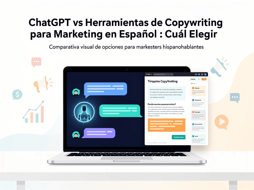 ChatGPT vs Herramientas de Copywriting para Marketing en Español: Cuál Elegir
