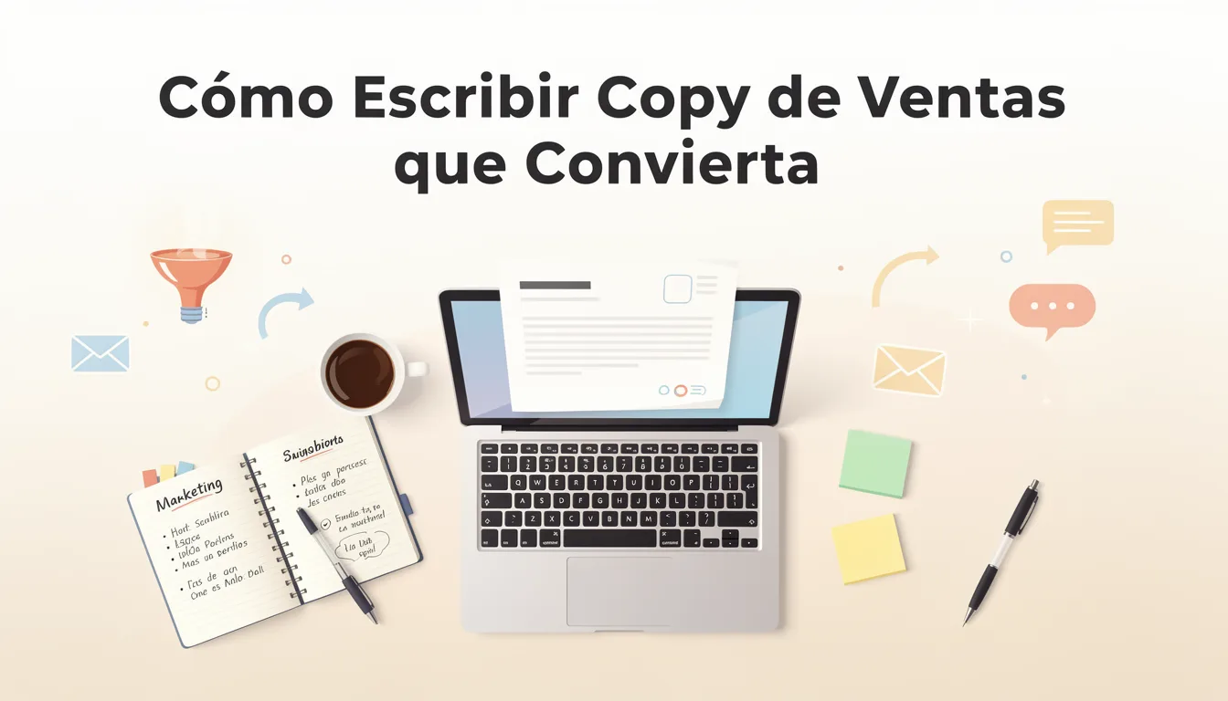 Cómo Escribir Copy de Ventas que Convierte (Guía 2026)
