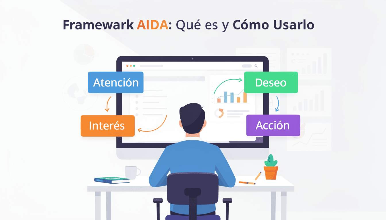 Framework AIDA: Qué es y Cómo Usarlo (con Ejemplos)