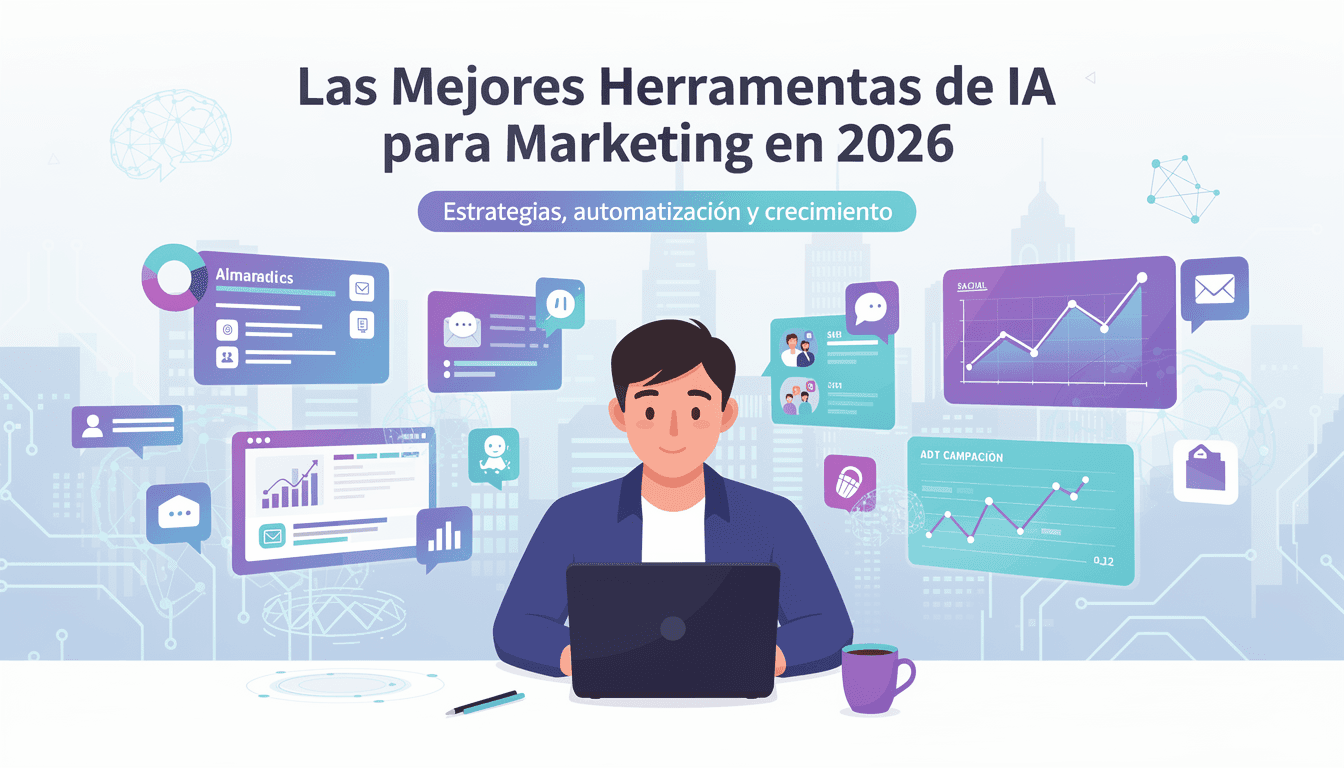 Las Mejores Herramientas IA para Marketing en 2026