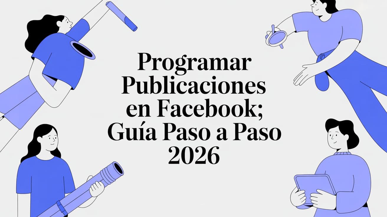Programar publicaciones en Facebook: Guía paso a paso 2026