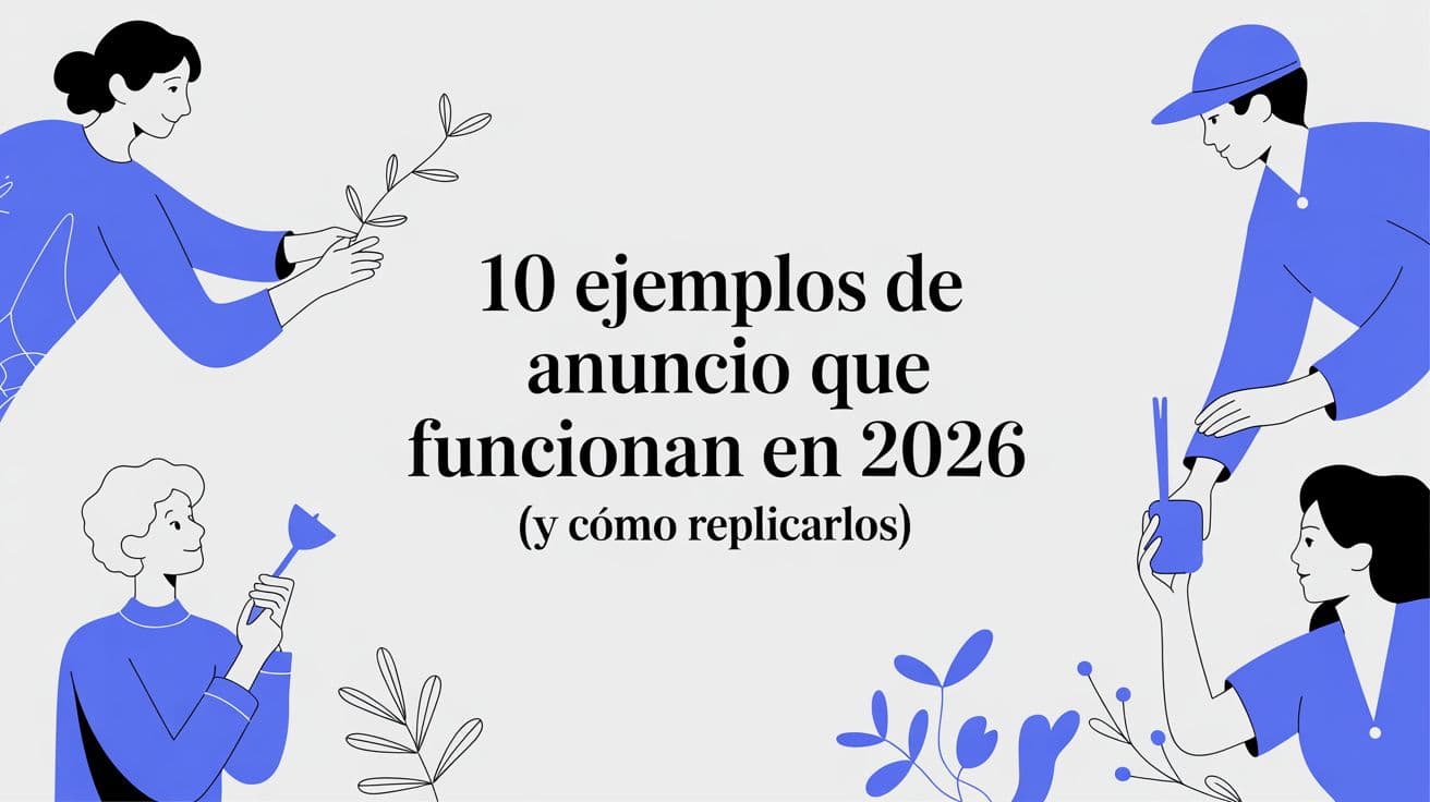 10 ejemplos de anuncio que funcionan en 2026 (y cómo replicarlos)