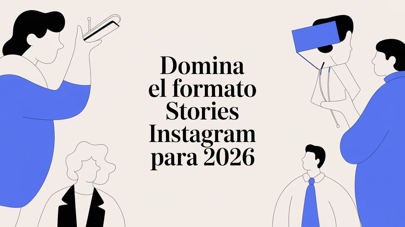 Domina el formato stories Instagram para 2026