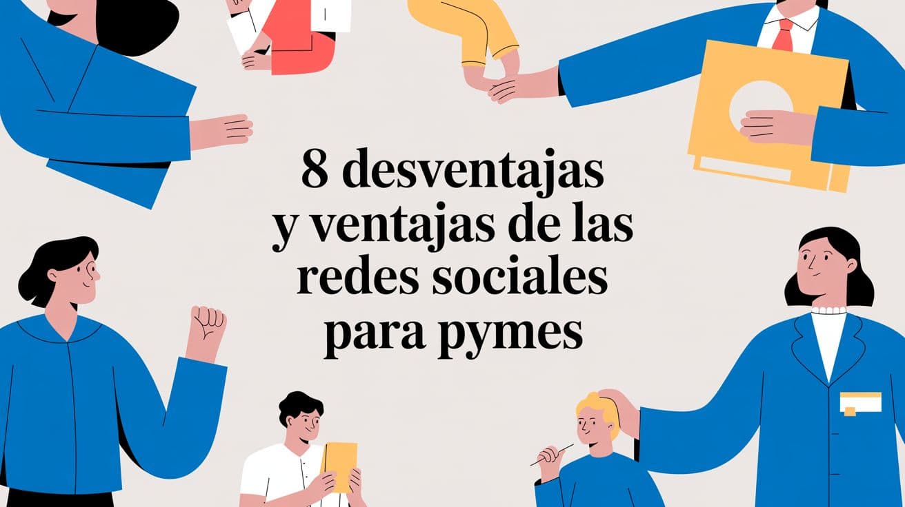 8 Desventajas y Ventajas de las Redes Sociales para Pymes