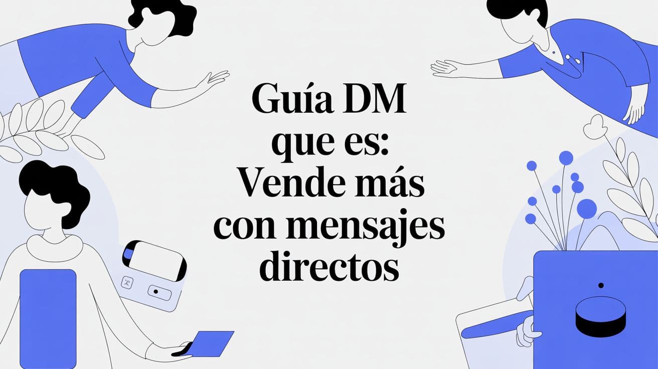 Guía dm que es: Vende más con mensajes directos