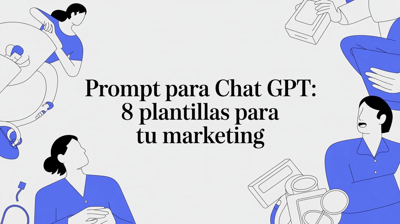 Prompt para chat gpt: 8 Plantillas para tu Marketing