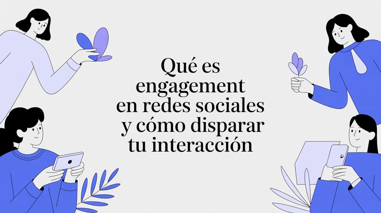 Qué es engagement en redes sociales y cómo disparar tu interacción