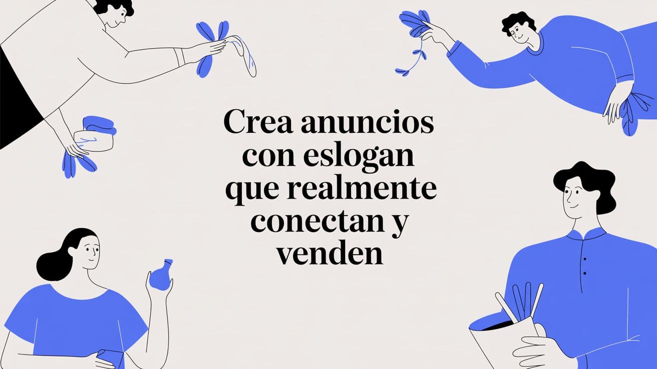 Crea anuncios con eslogan que realmente conectan y venden