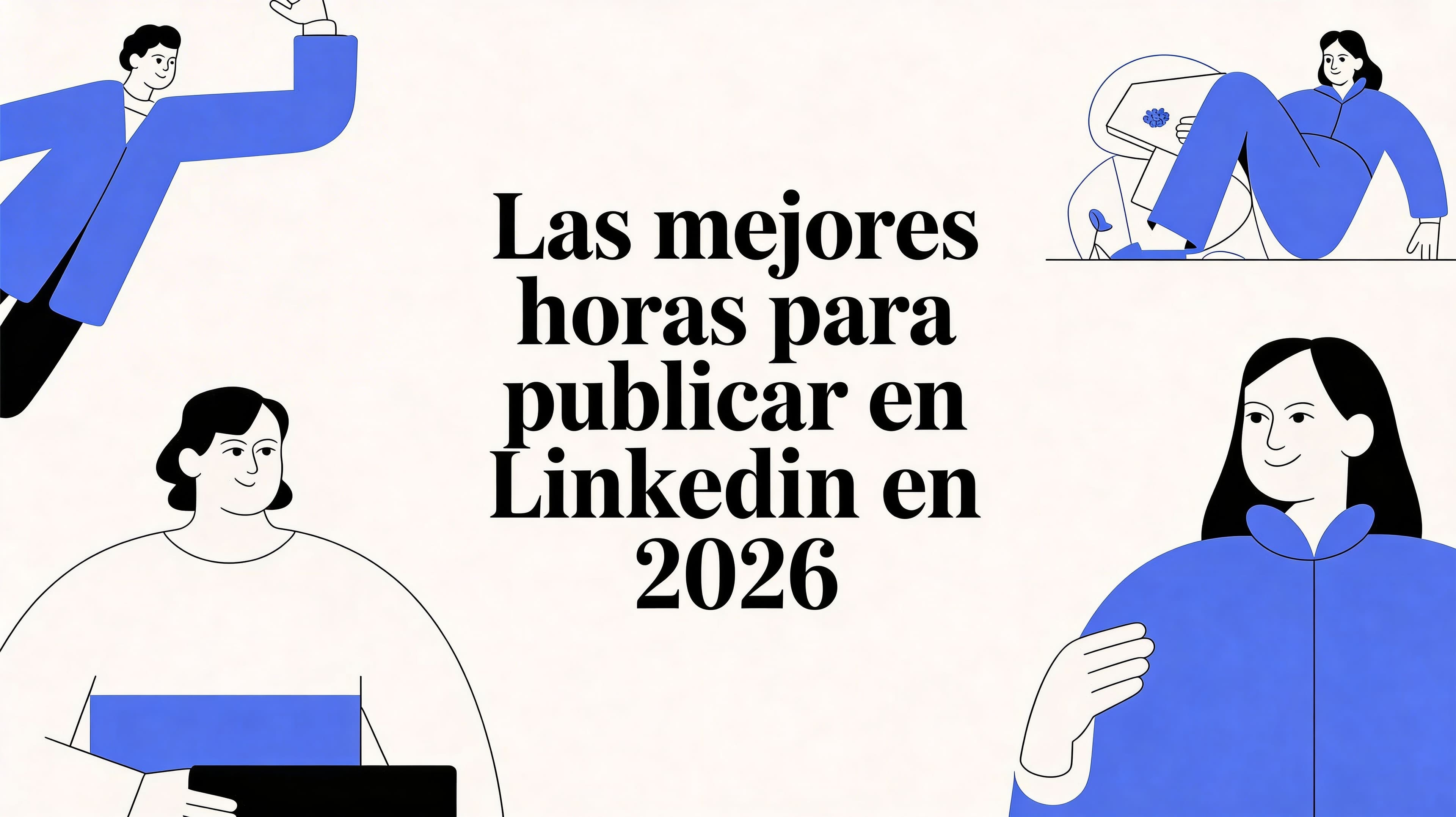 Las mejores horas para publicar en LinkedIn en 2026