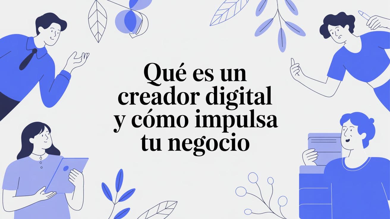 Qué es un creador digital y cómo impulsa tu negocio