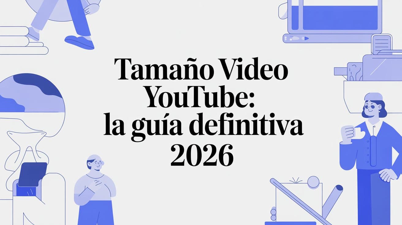 Tamaño Video YouTube: La Guía Definitiva 2026