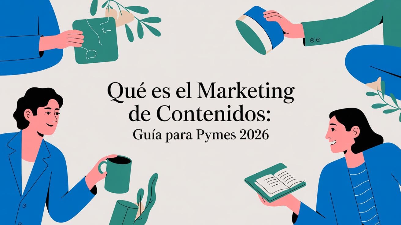 Qué es el marketing de contenidos: Guía para Pymes 2026