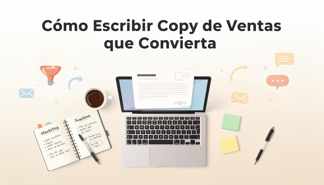 Cómo Escribir Copy de Ventas que Convierte (Guía 2026)