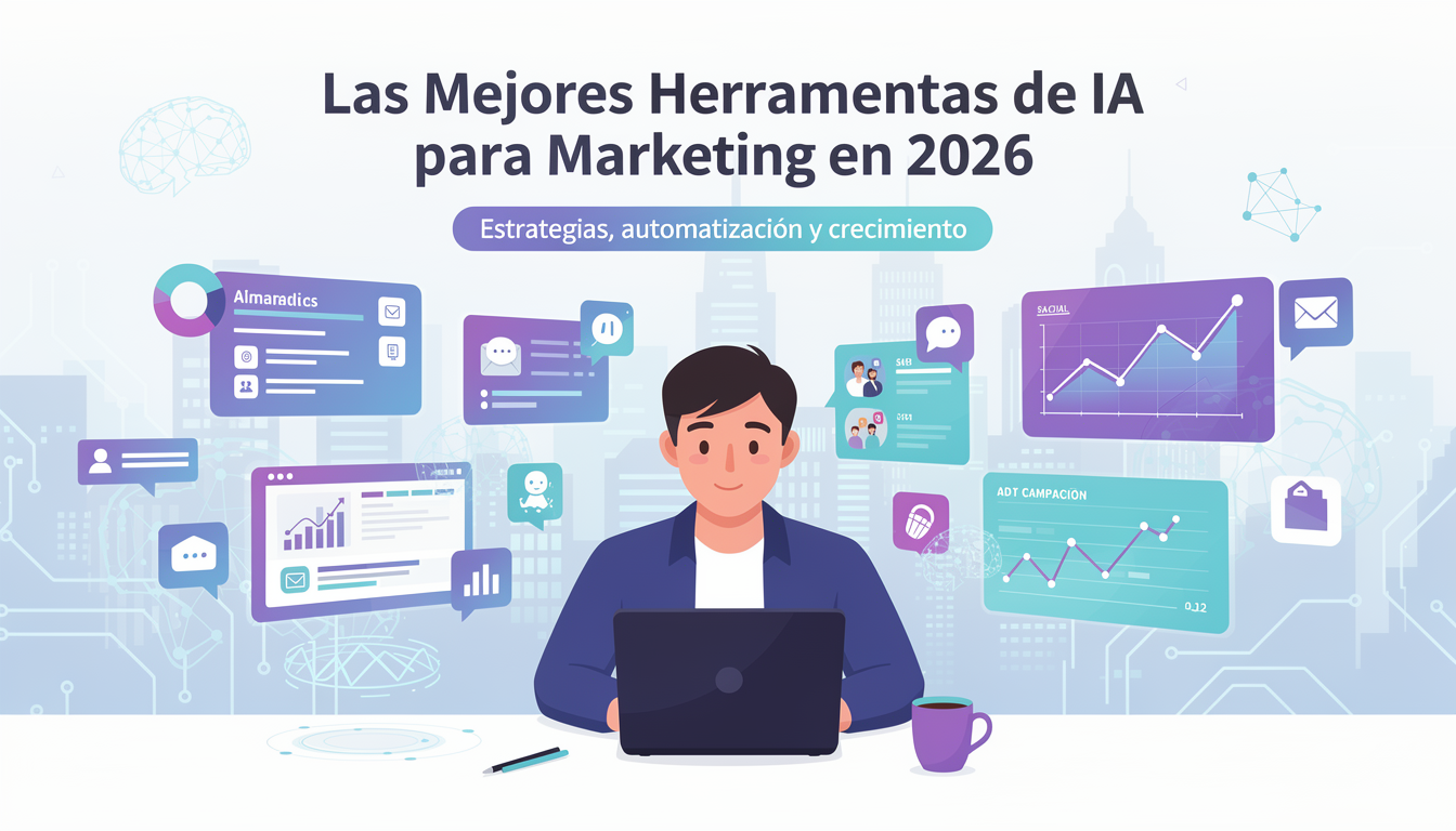 Las Mejores Herramientas IA para Marketing en 2026
